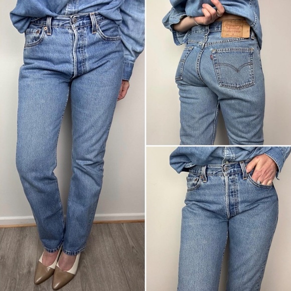 VINTAGE LEVIS 501 W27 L30 - Picture 1 of 9